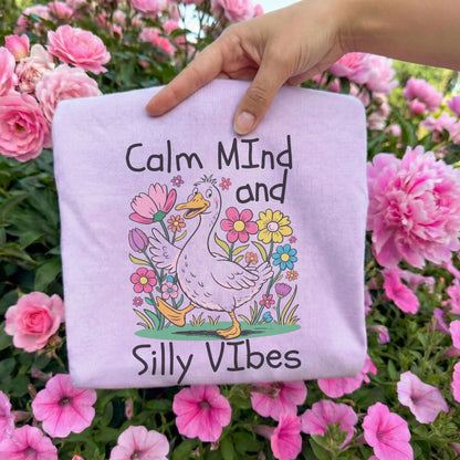 Calm Mind & Silly Vibes Tee