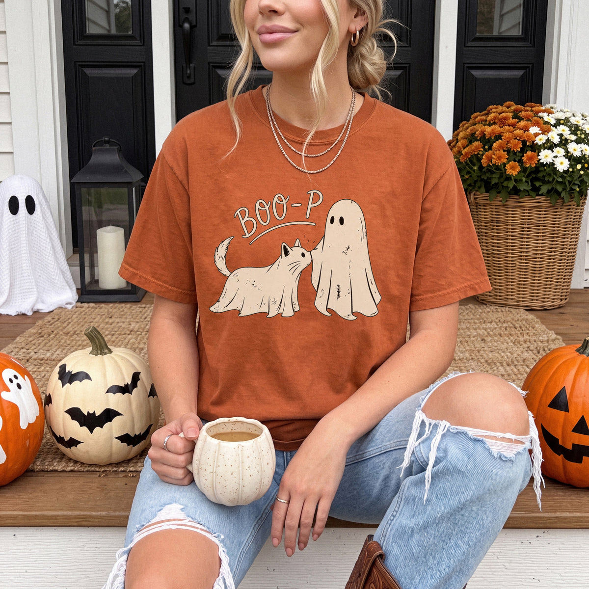 Cat Boo-P Tee
