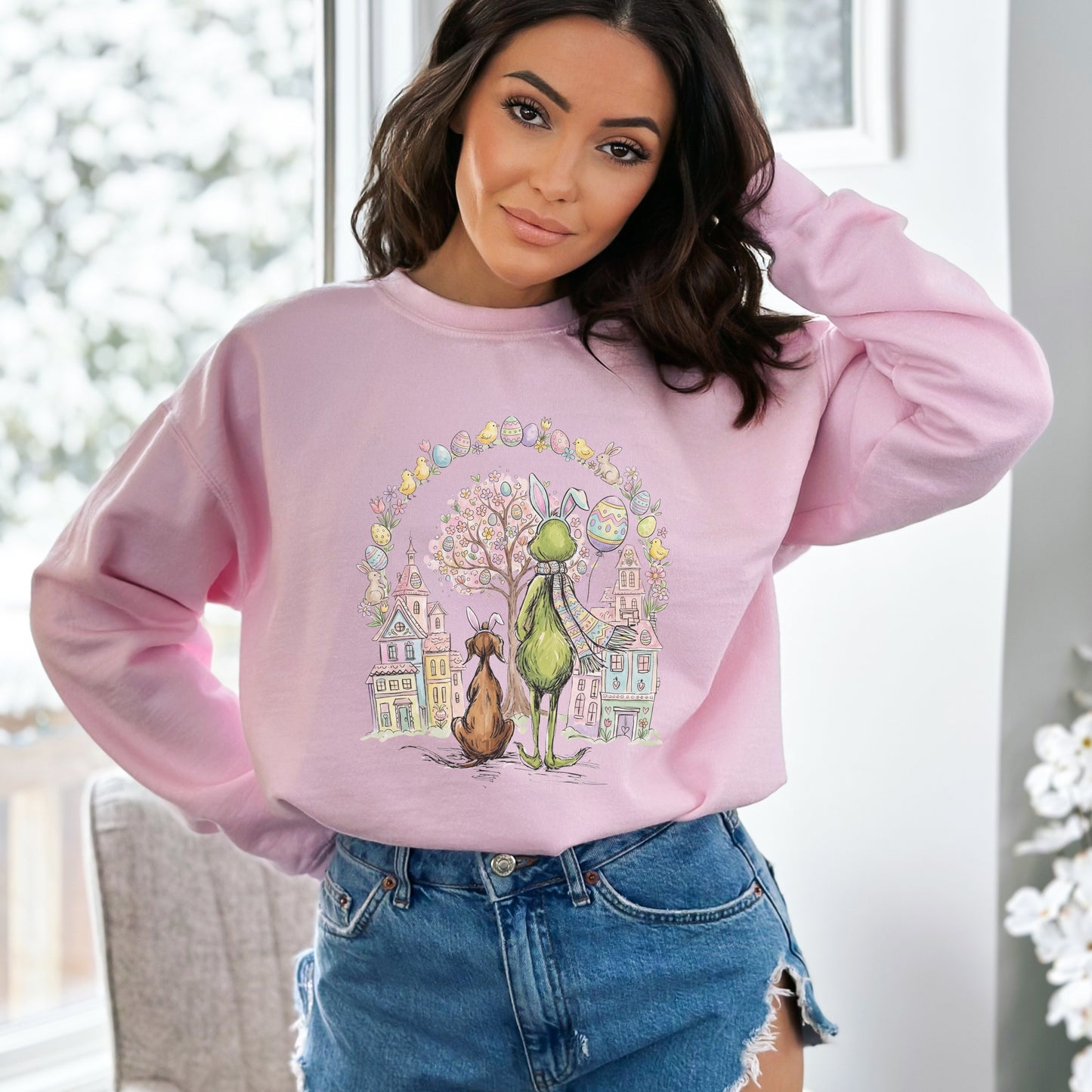 Whimsical Easter Sweatshirt