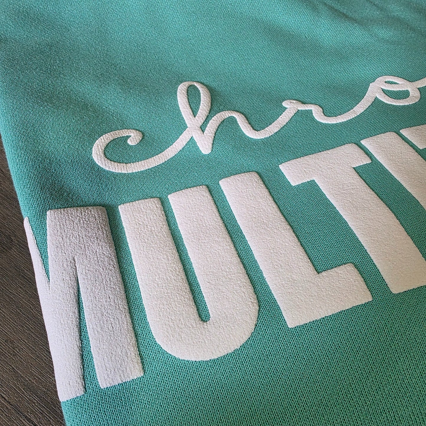 NOVAÉ Premium Line - Chronic Multitasker Puff Print Sweatshirt (Limited Edition)