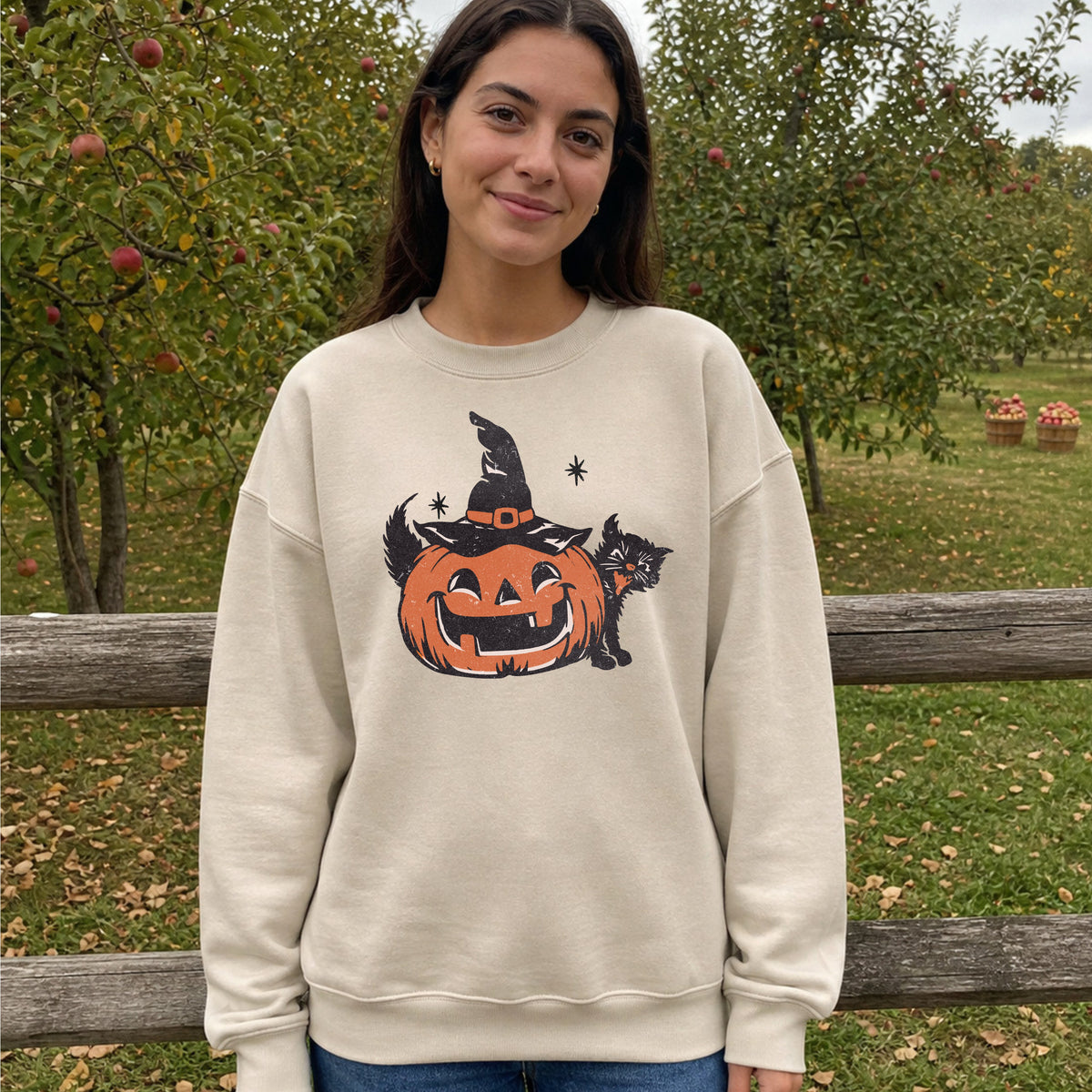 Spooky Cat Sweatshirt