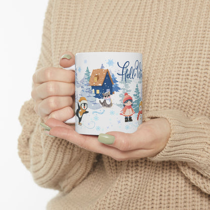 Hello Winter Ceramic Mug (11oz & 15oz)