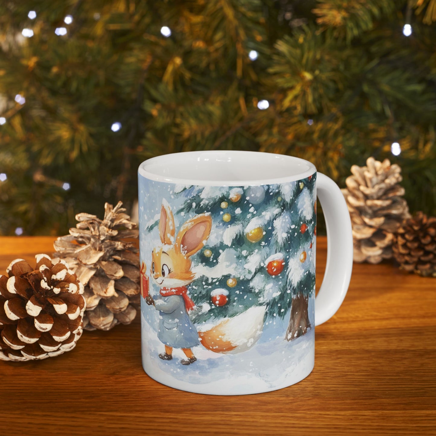 Woodland Christmas 11oz Friends Mug