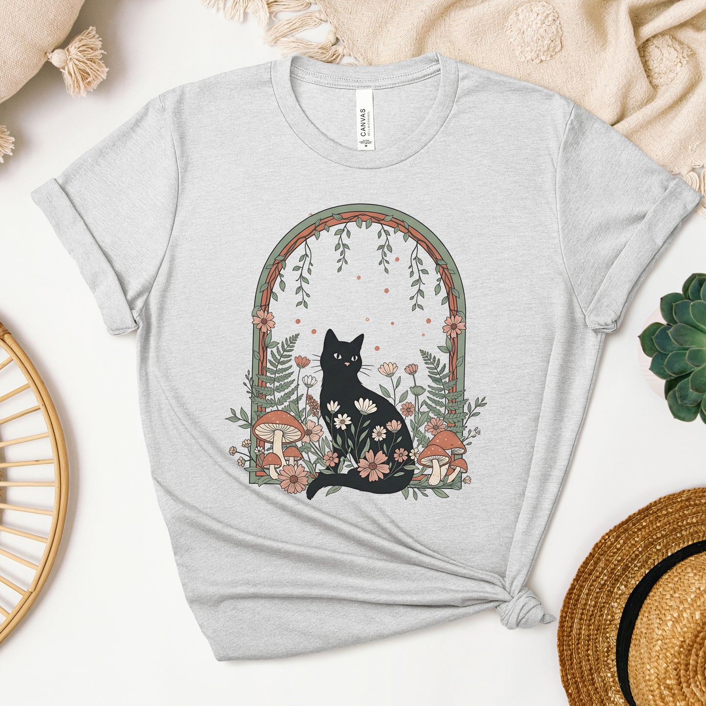 Botanical Cat Tee