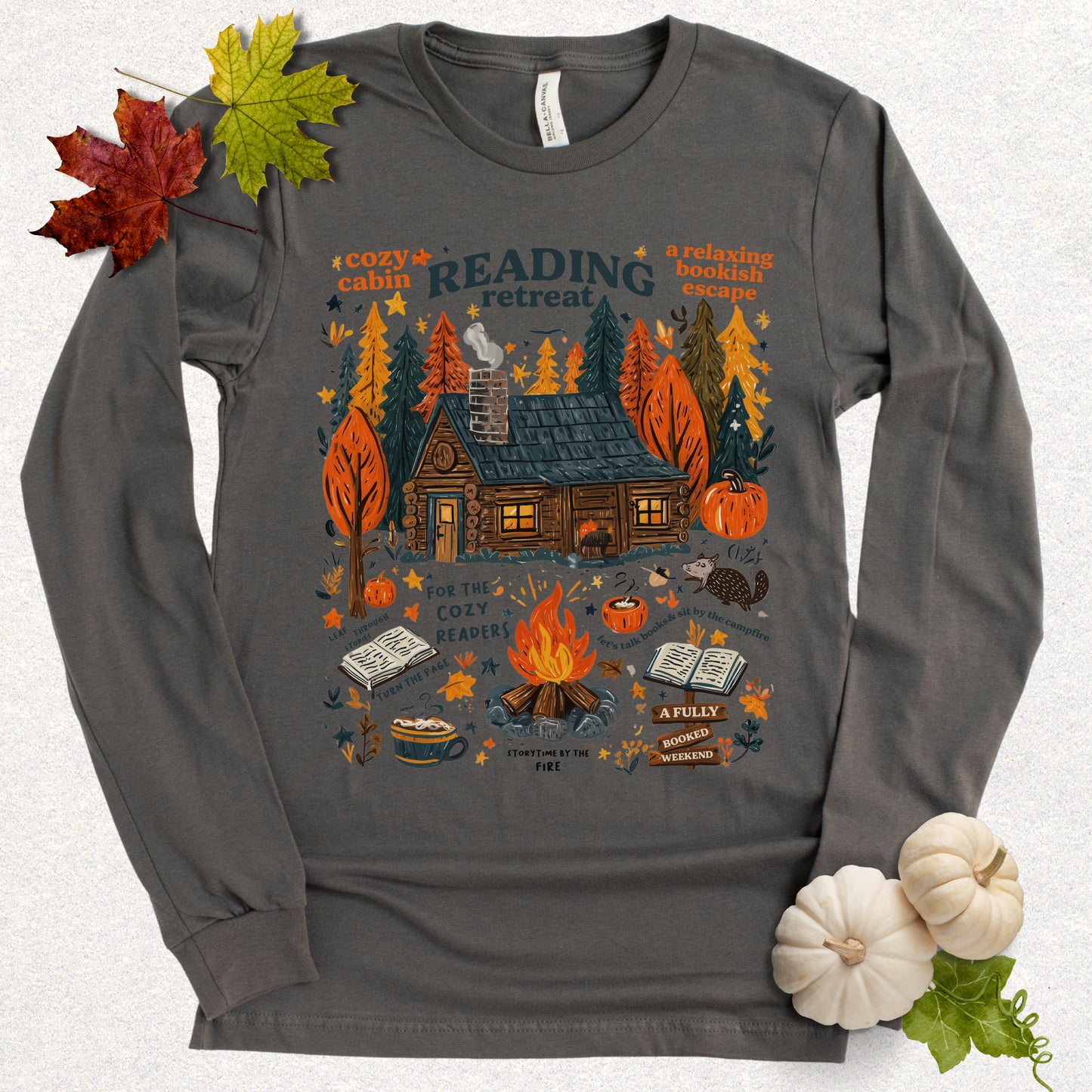 Reading Retreat Long Sleeve Shirt
