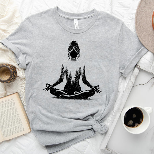 SPARKLY Forest Silhouette Tee