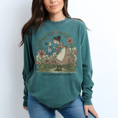 Garden Gossip Long Sleeve Shirt