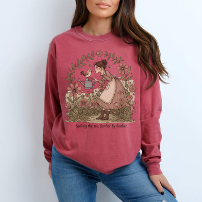 Garden Gossip Long Sleeve Shirt