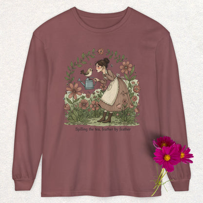 Garden Gossip Long Sleeve Shirt