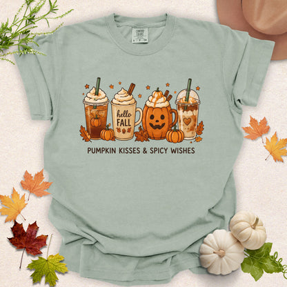 Pumpkin Kisses Sips Tee