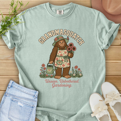 Grandmasquatch Gardening Tee