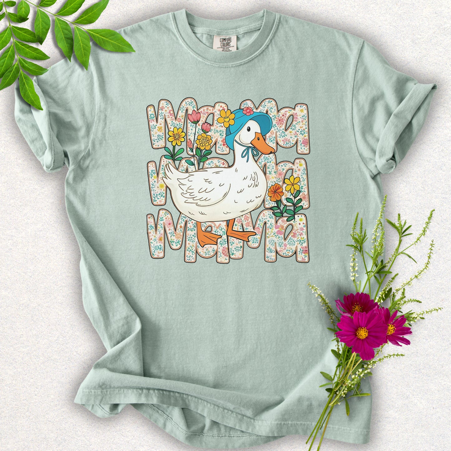 Spring Mama Duck Tee
