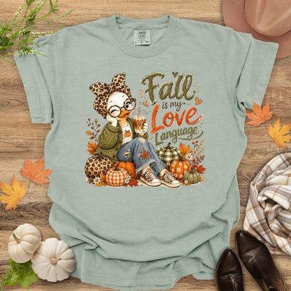 Fall is My Love Language Tee