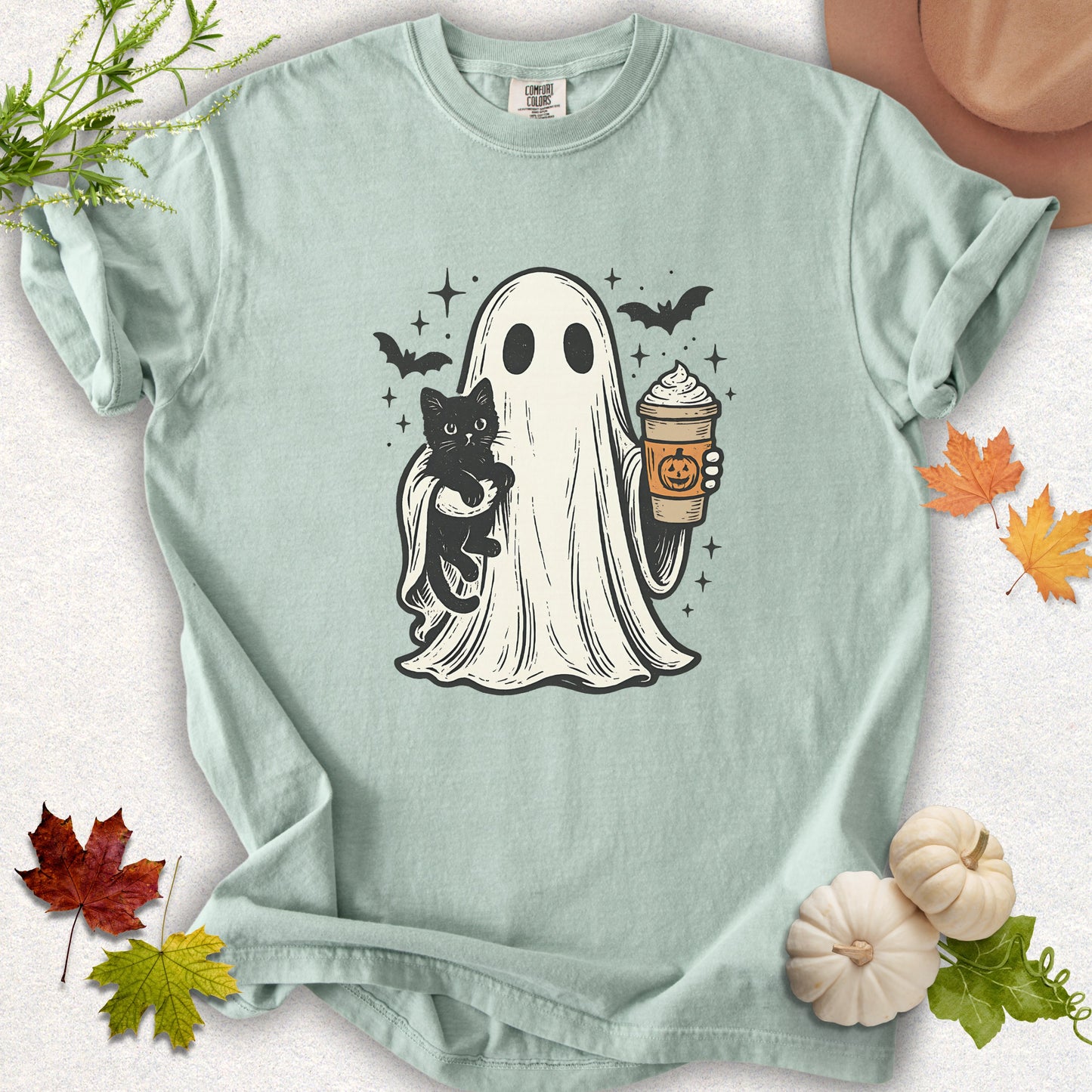 Boo, Brew & Meow Tee