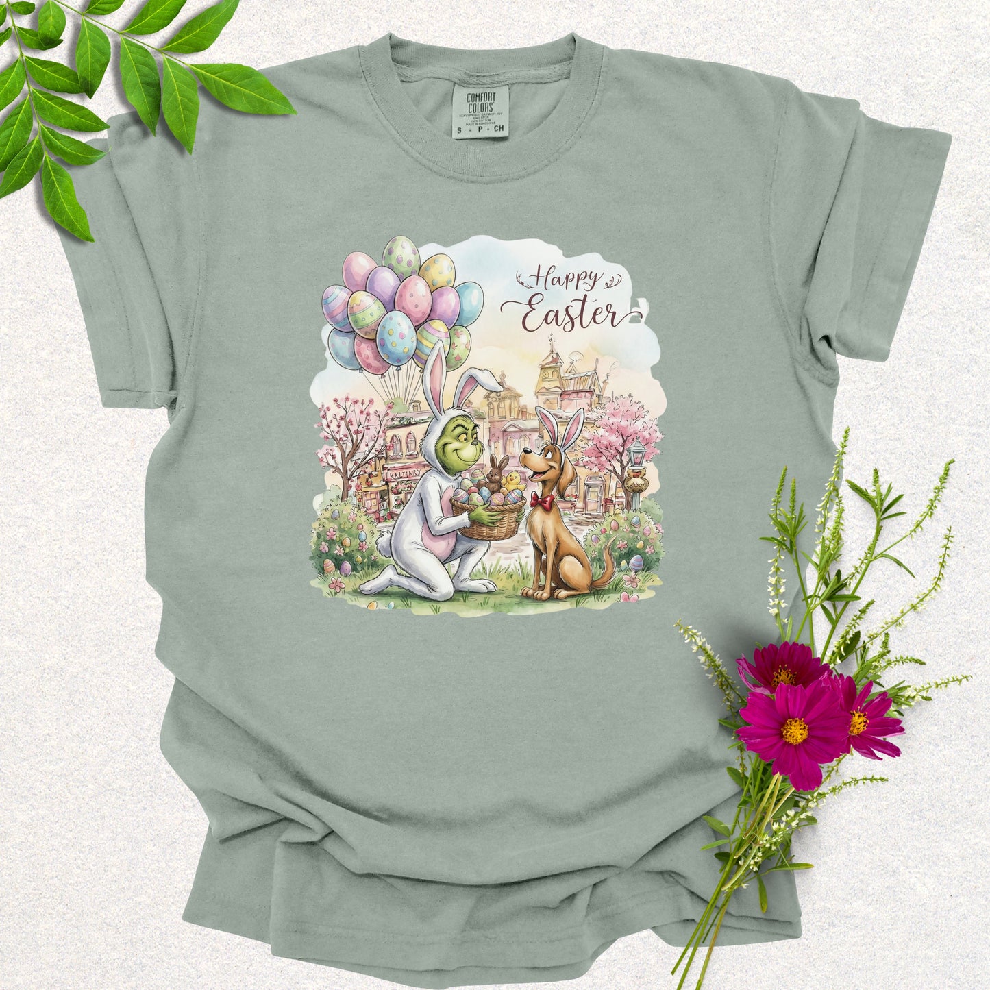 Easter Egg Basket Gift Tee