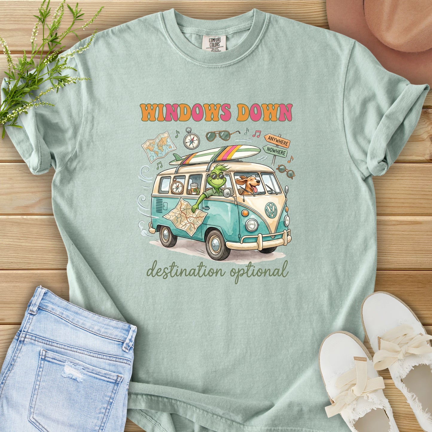 Windows Down Tee