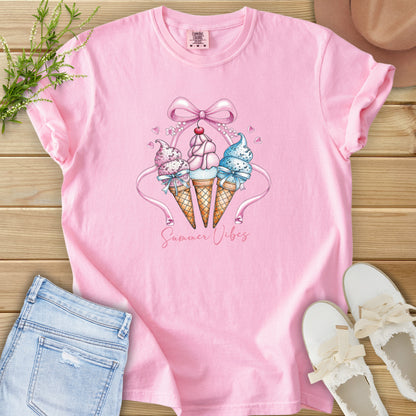 Summer Vibes Icecream Tee