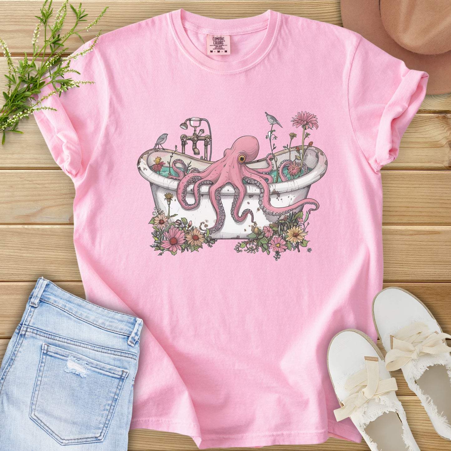 Bathing in Bloom Tee