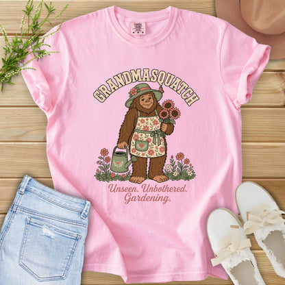Grandmasquatch Gardening Tee