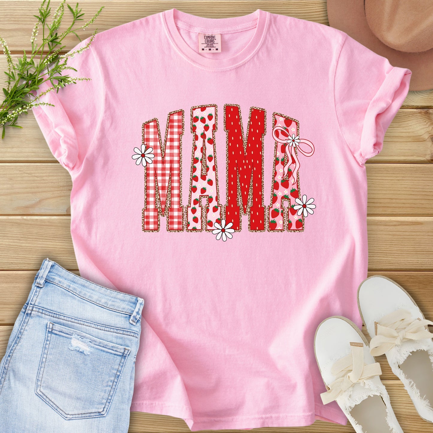 Strawberry MAMA Tee