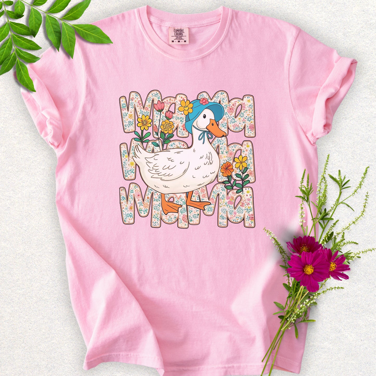 Spring Mama Duck Tee