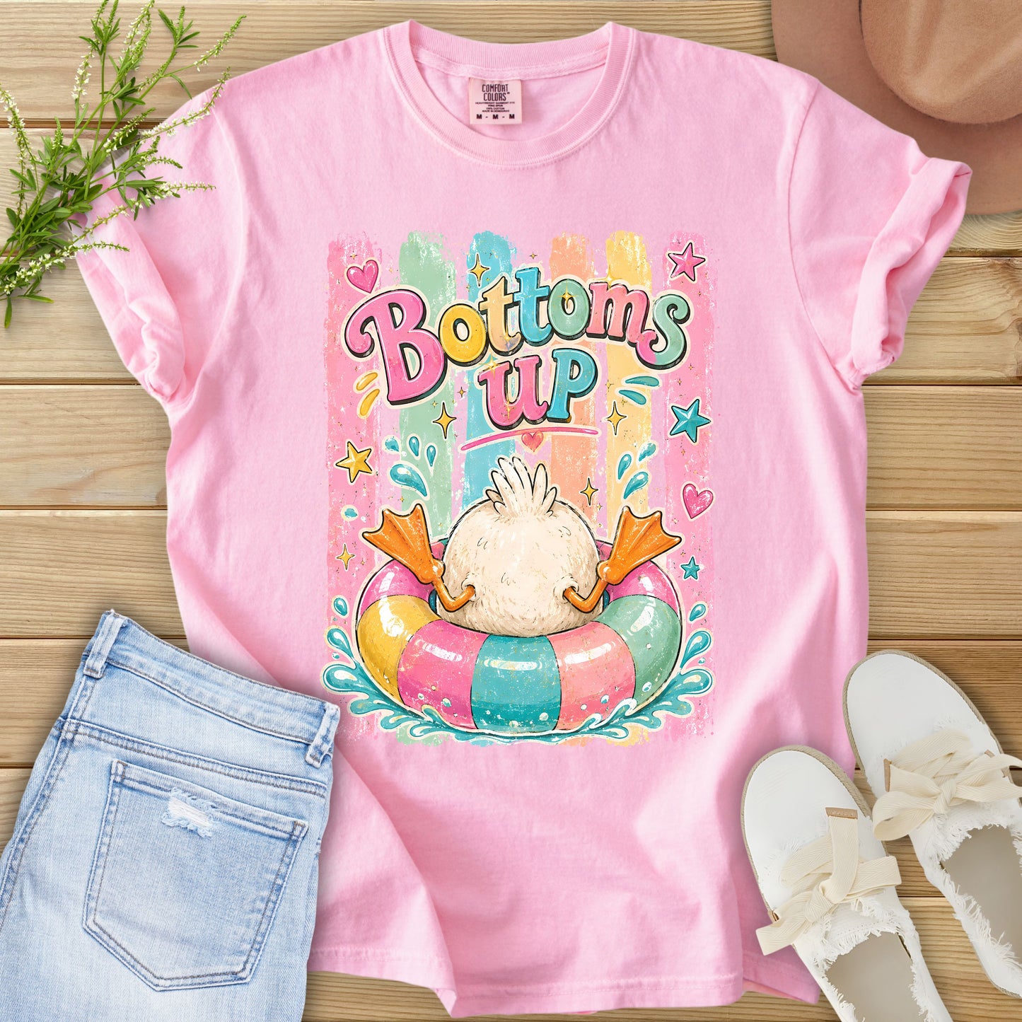 Bottoms Up Summer Tee