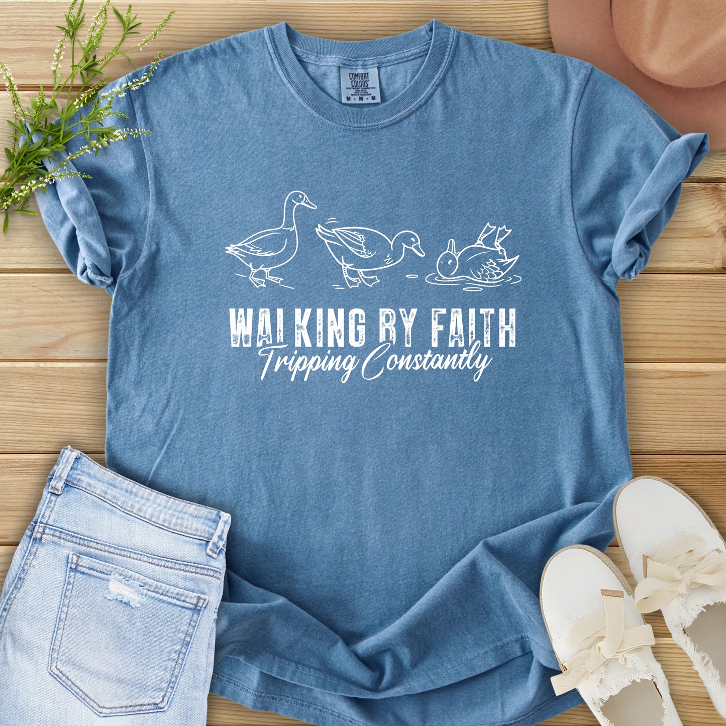 Walking By Faith Tee