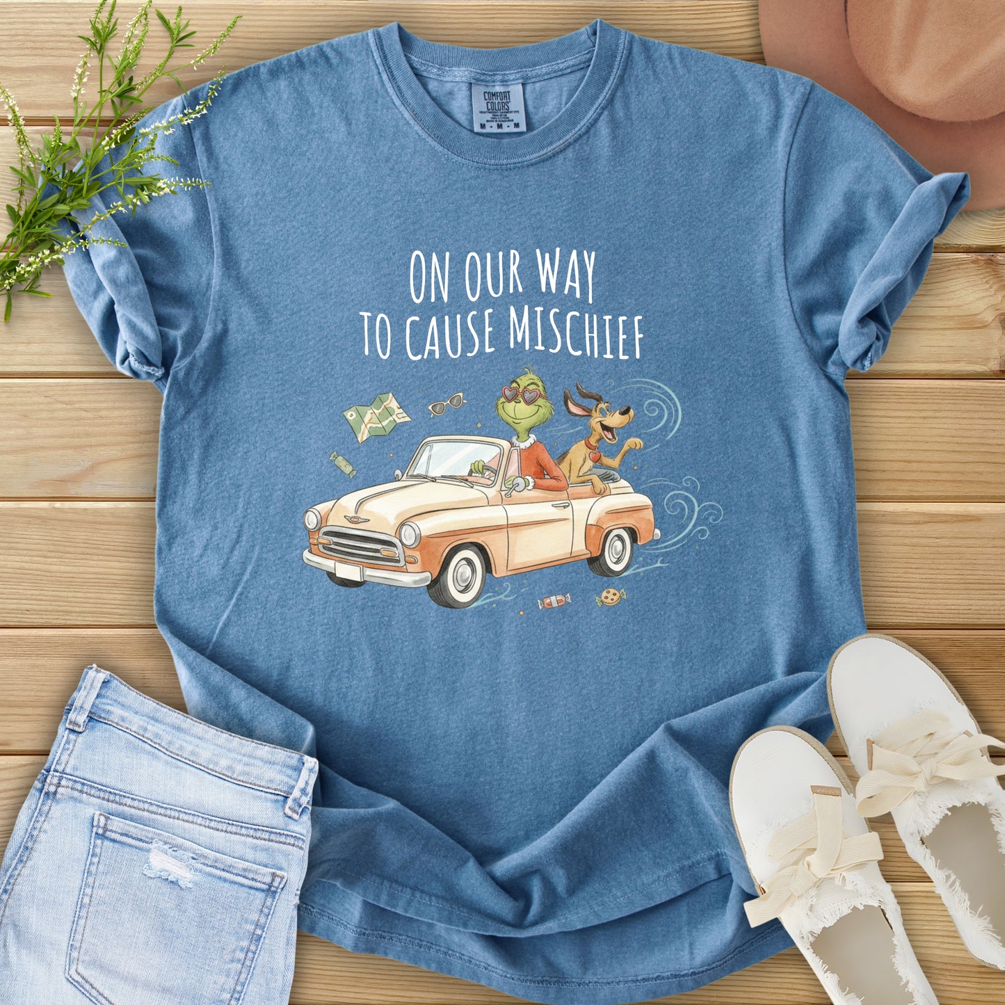 On Our Way to Cause Mischief Tee