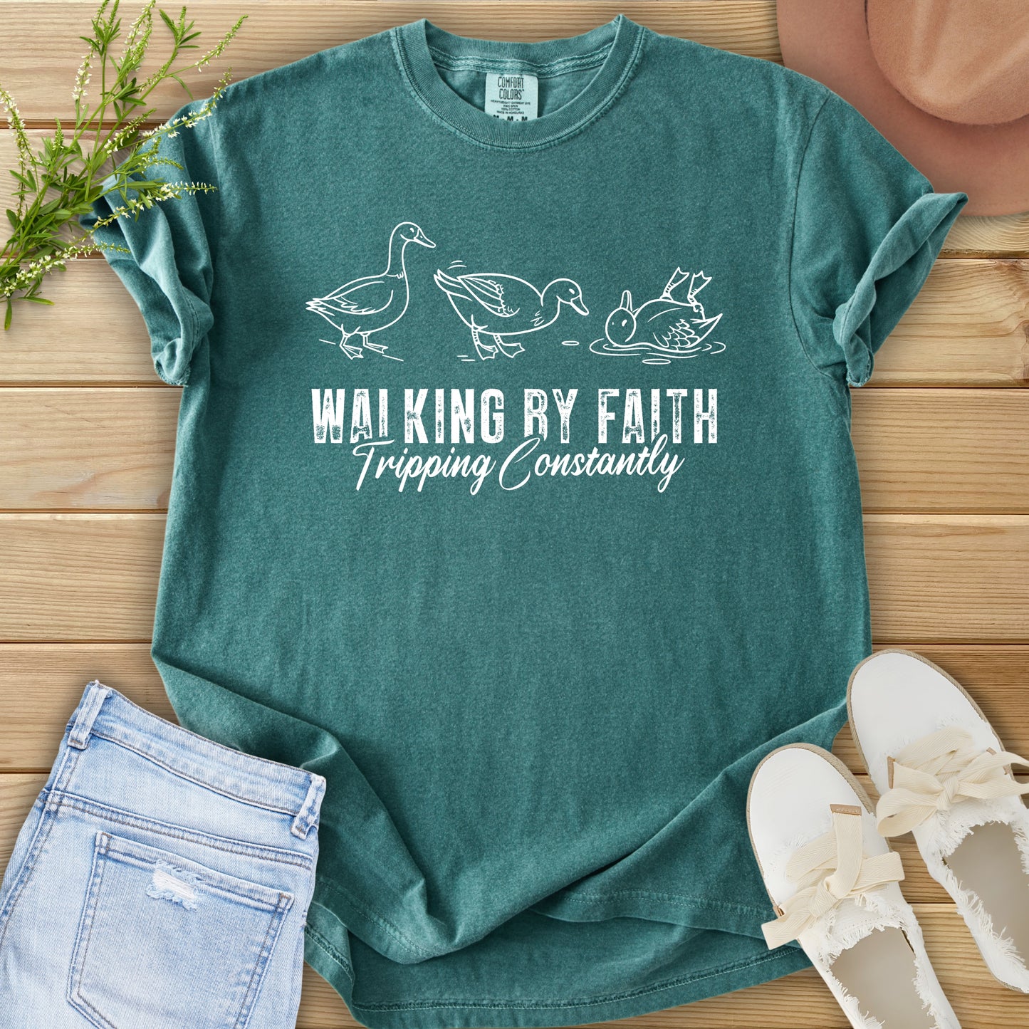 Walking By Faith Tee