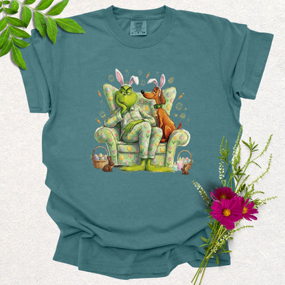 Easter Grumpy Bunny Pajama Tee