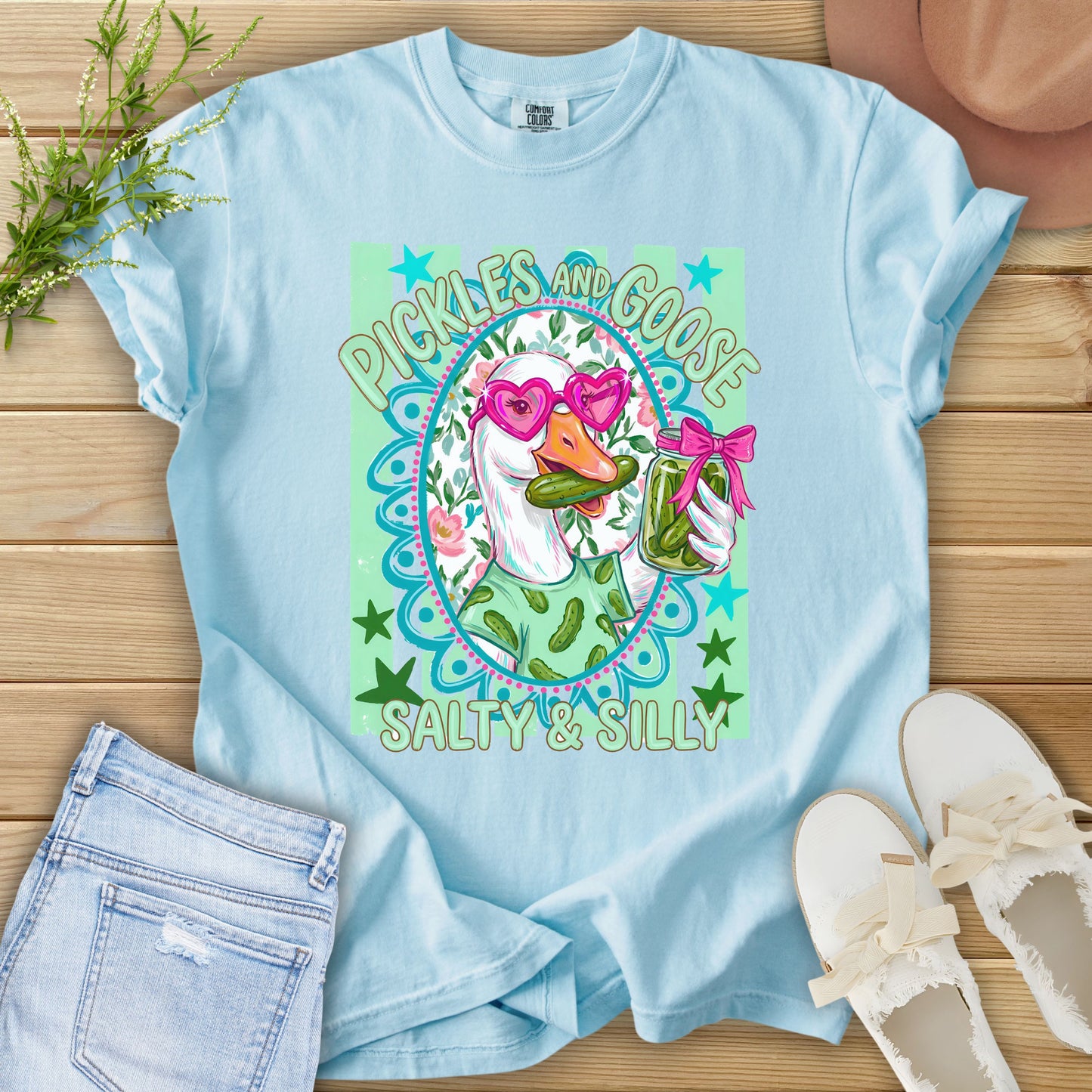Pickles & Goose Tee