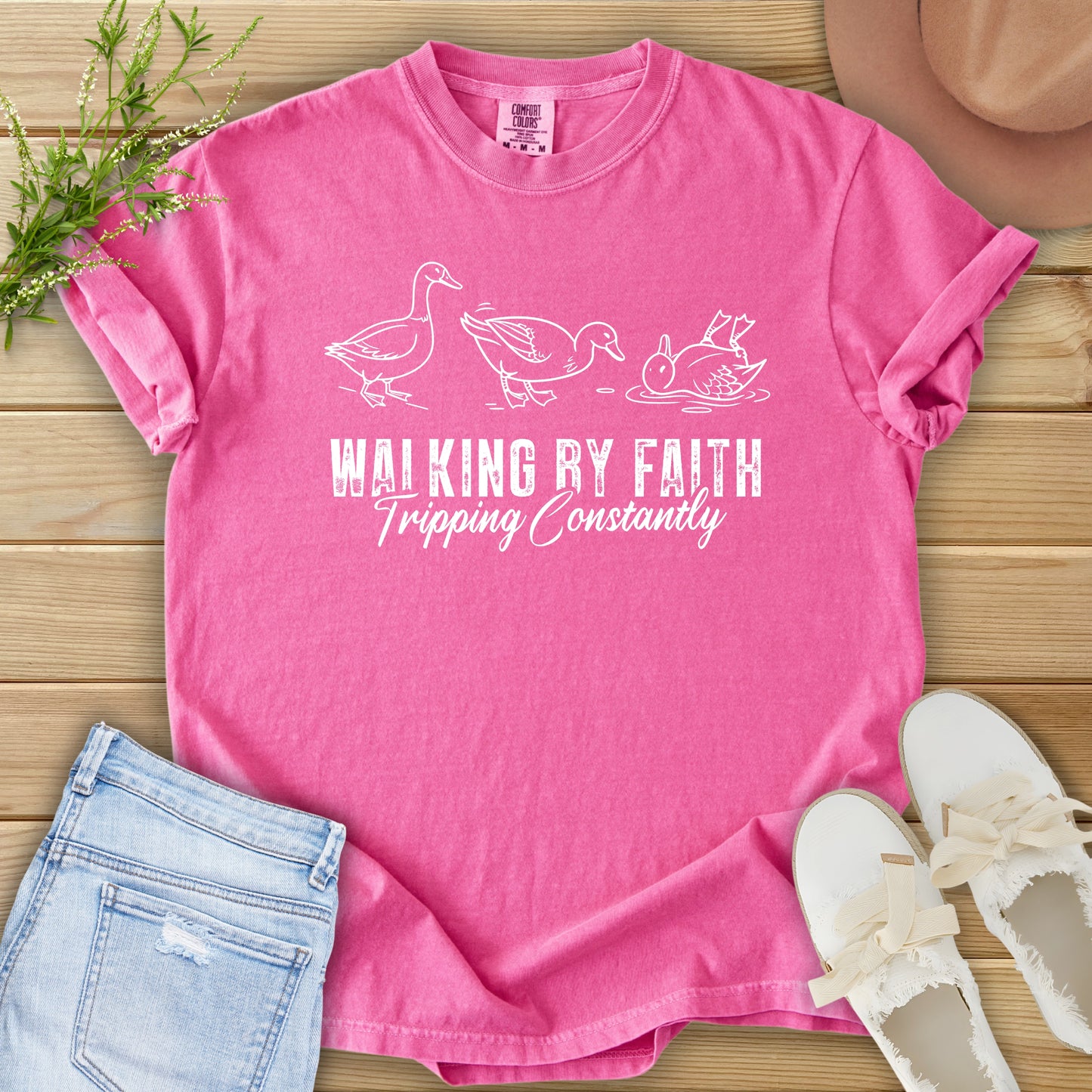 Walking By Faith Tee