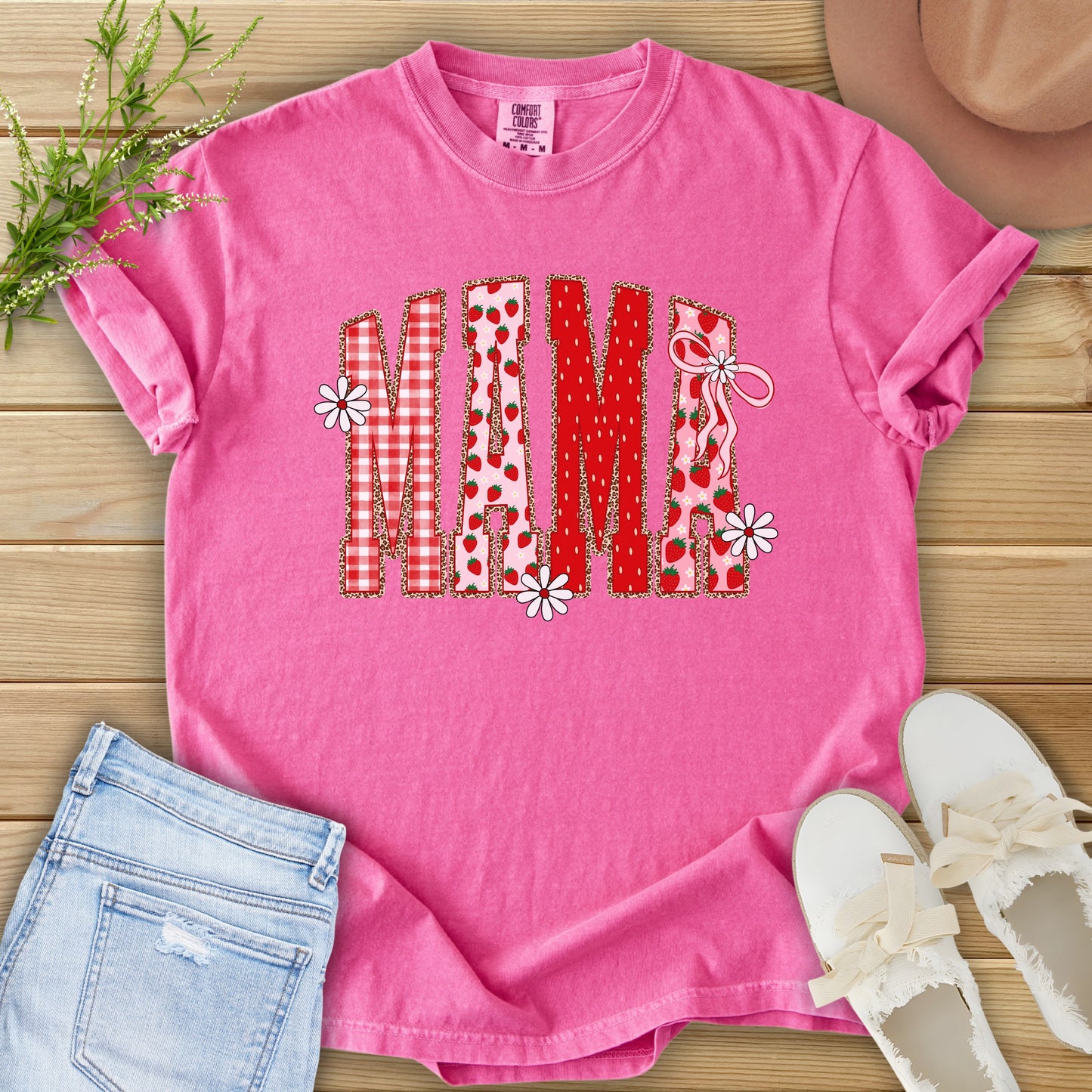 Strawberry MAMA Tee
