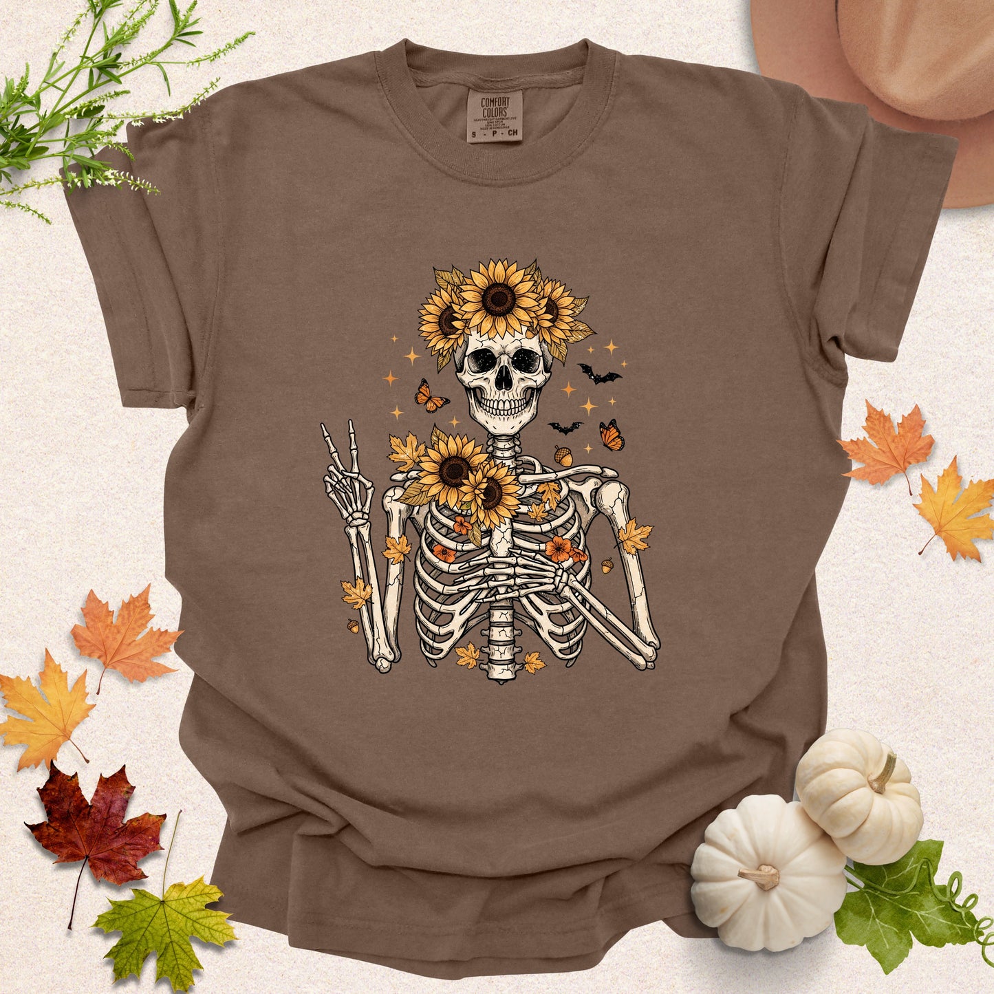 Sunflower Skeleton Tee
