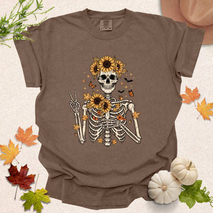 Sunflower Skeleton Tee