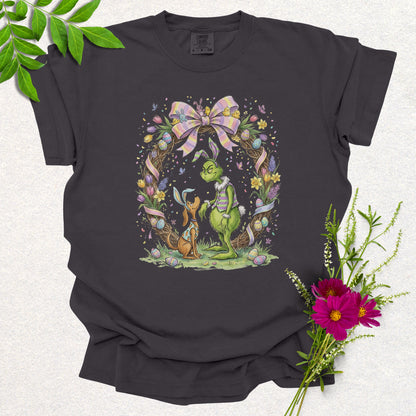 Spring Cuties Easter Wreath Tee