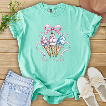 Summer Vibes Icecream Tee