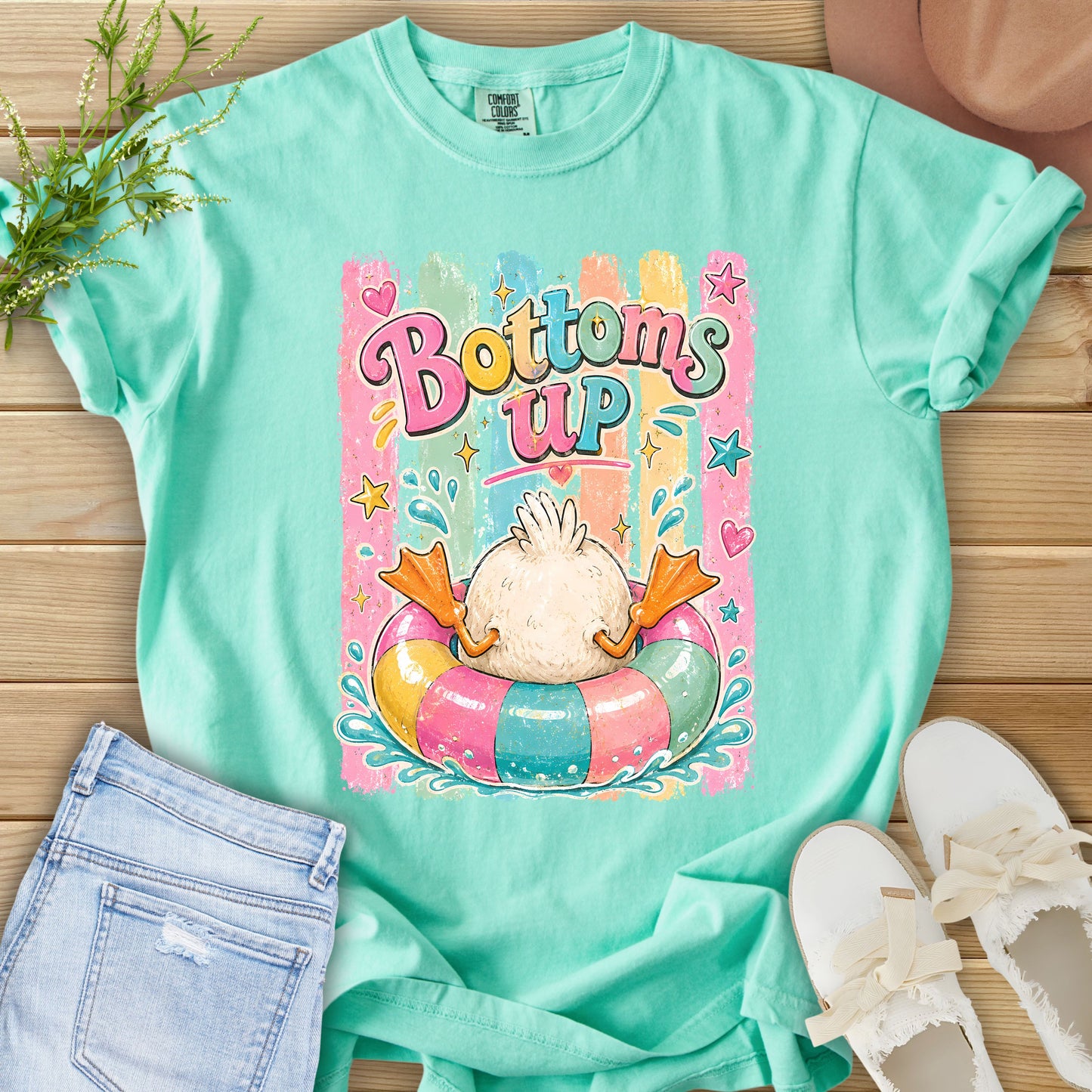 Bottoms Up Summer Tee