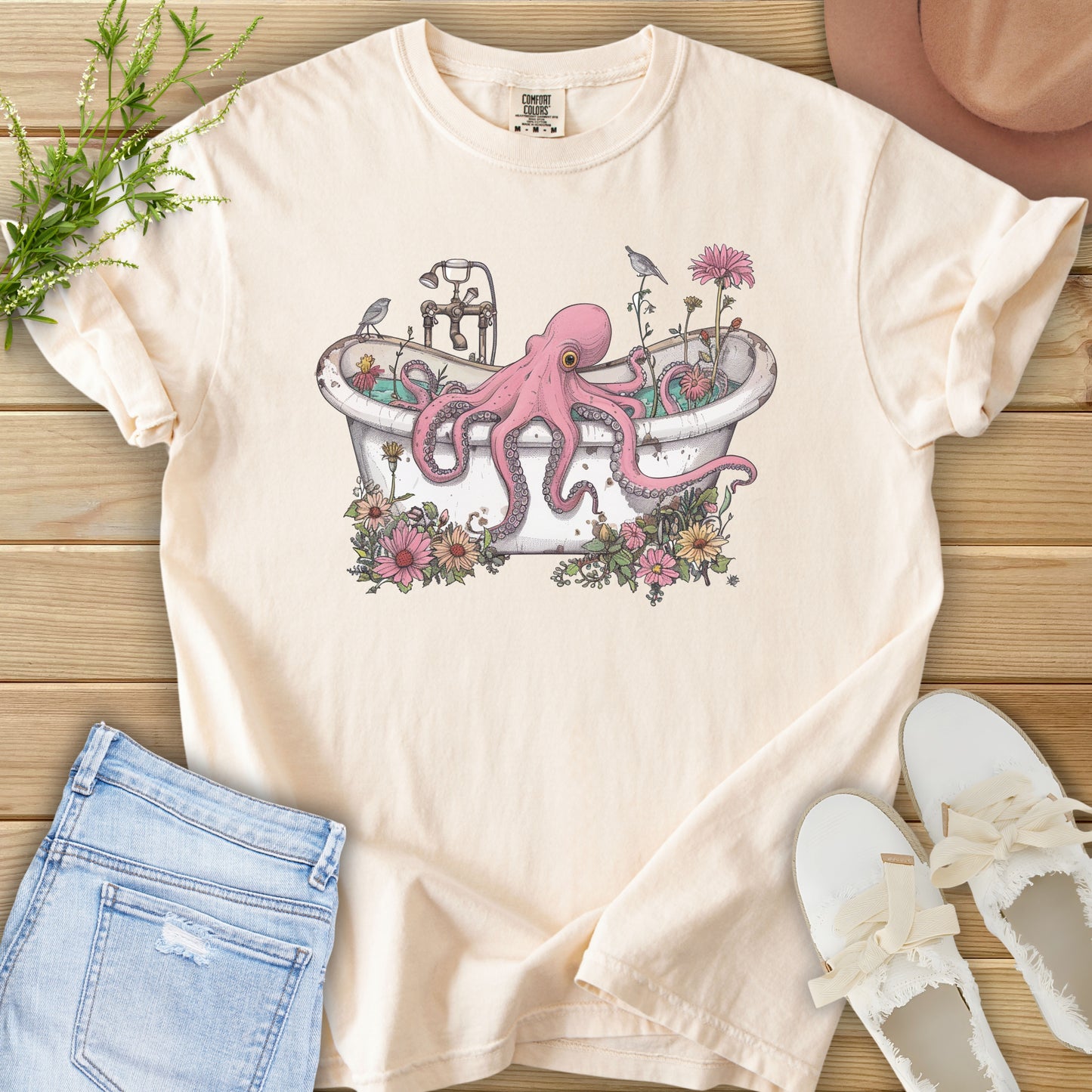 Bathing in Bloom Tee