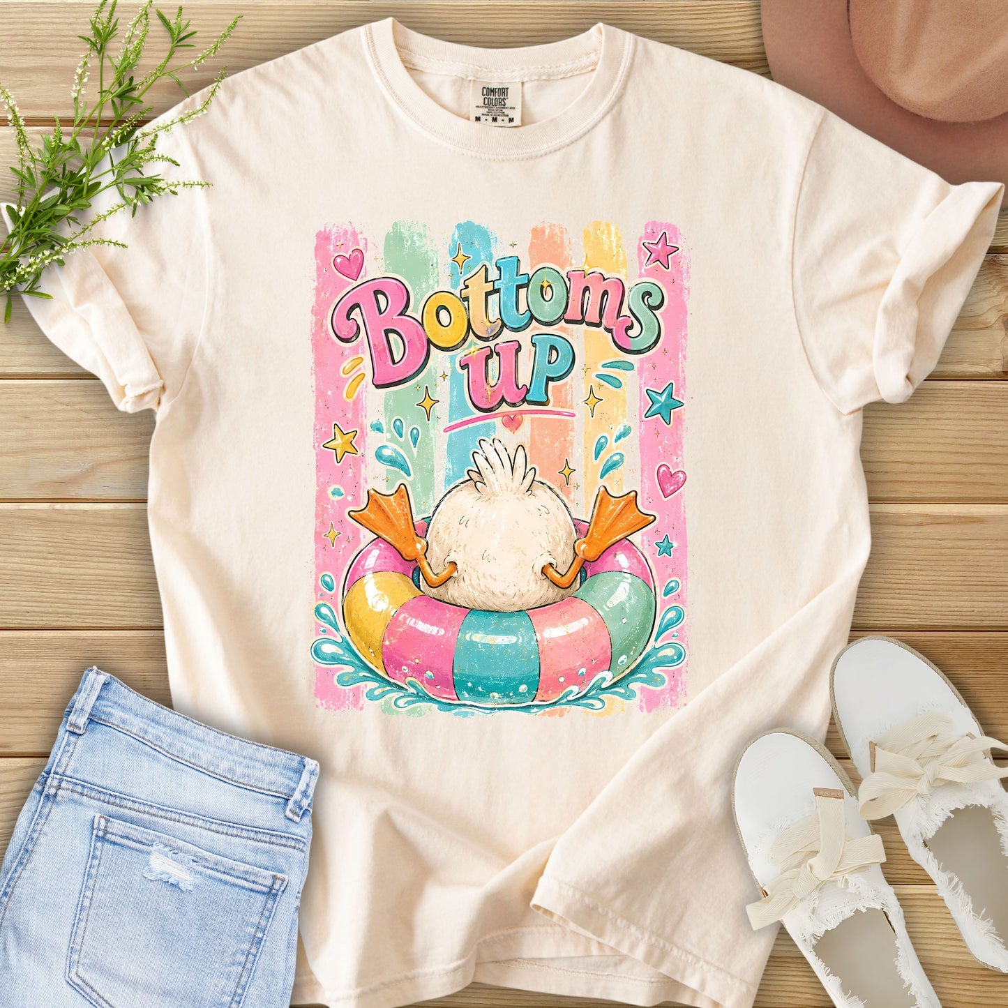Bottoms Up Summer Tee