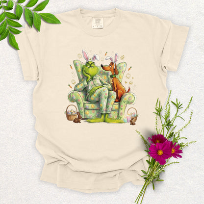 Easter Grumpy Bunny Pajama Tee