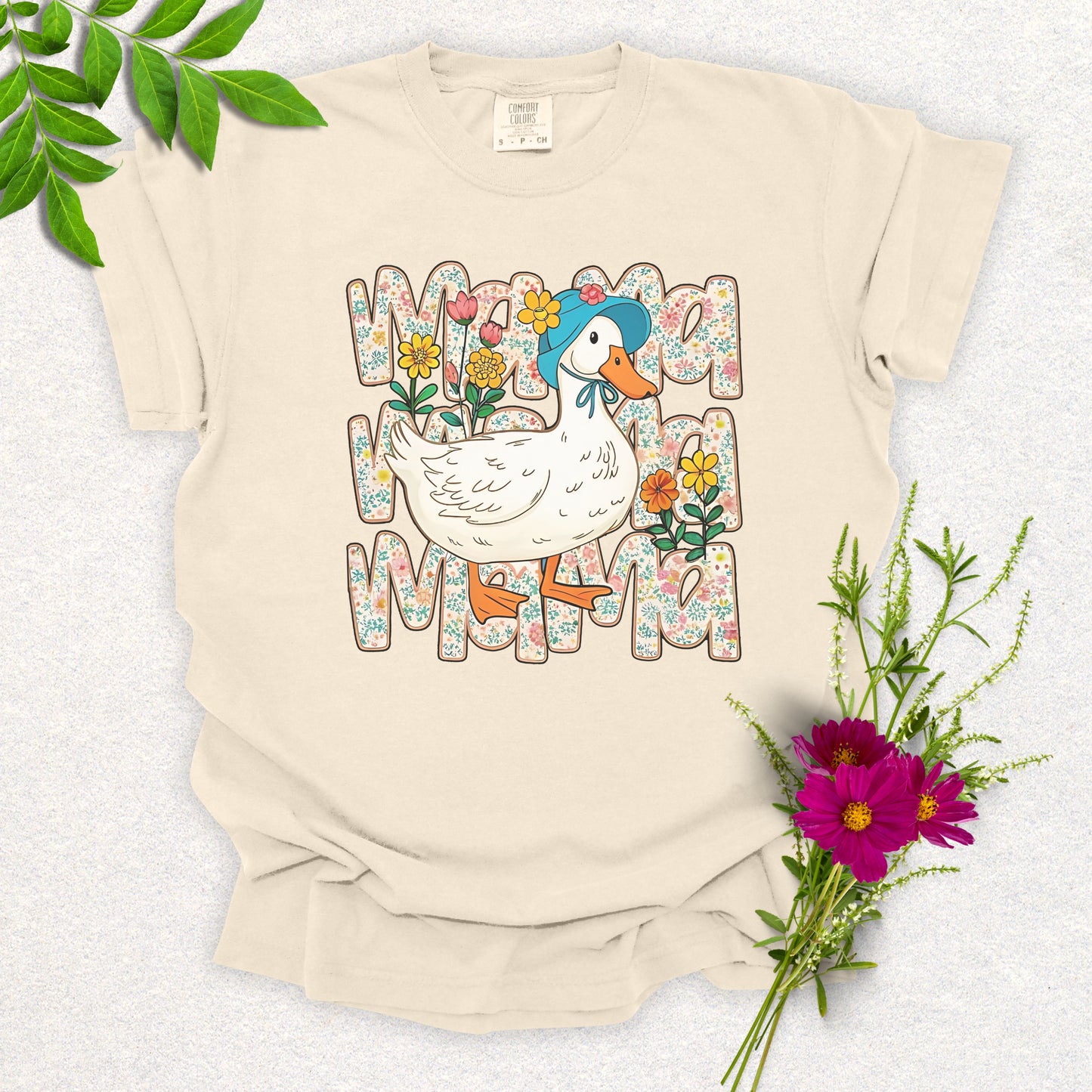 Spring Mama Duck Tee