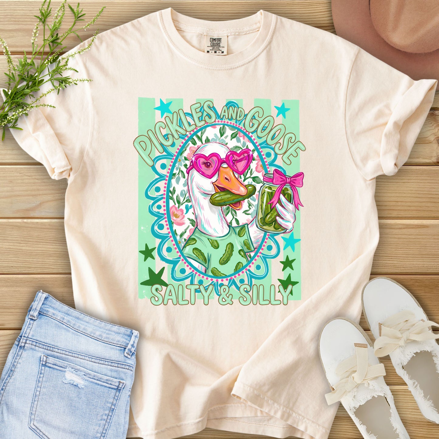 Pickles & Goose Tee