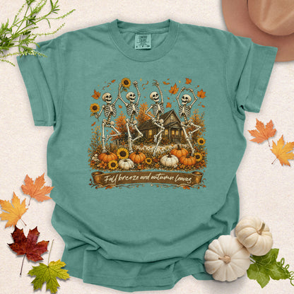 Fall Breeze & Autumn Leaves Tee