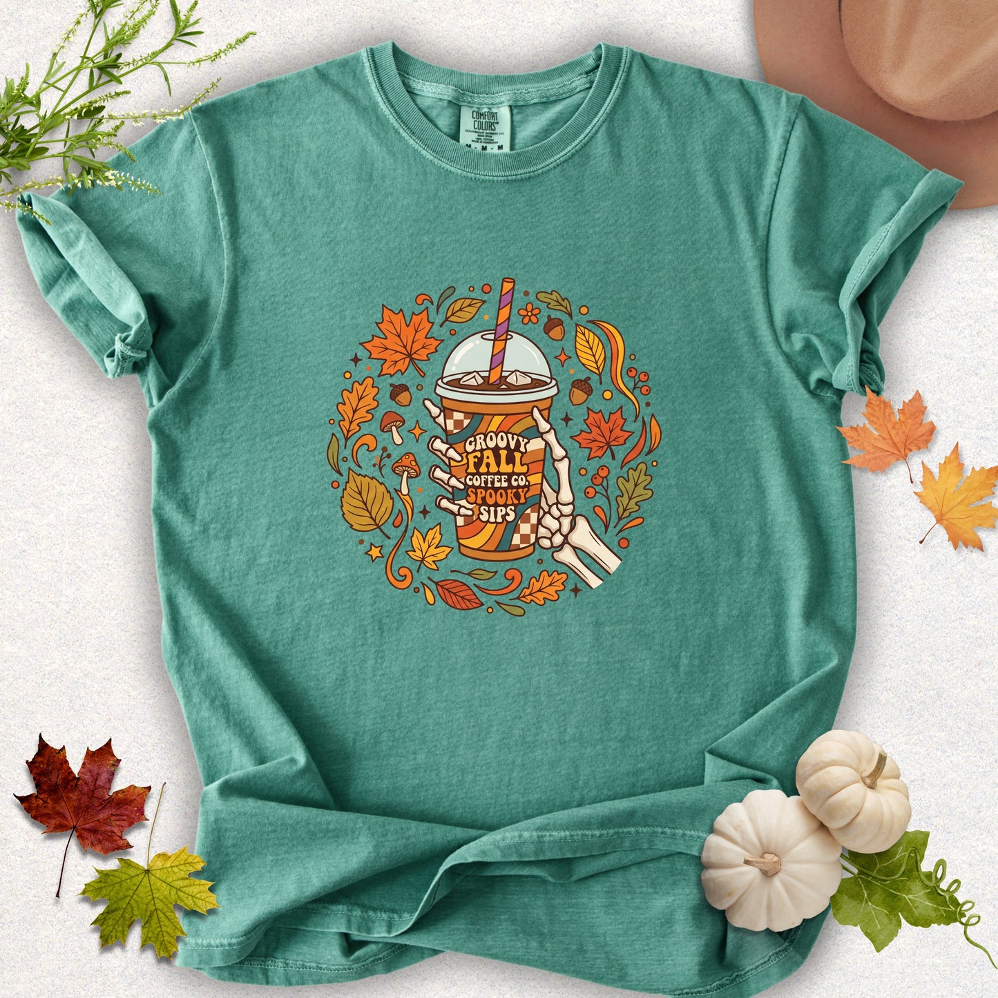 Spooky Fall Drink Tee