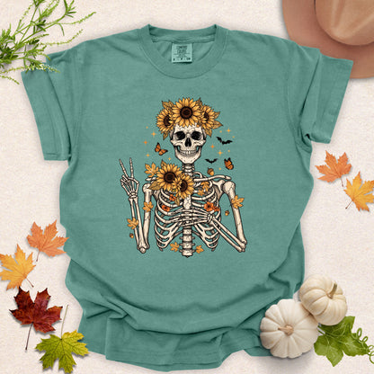 Sunflower Skeleton Tee