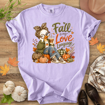 Fall is My Love Language Tee