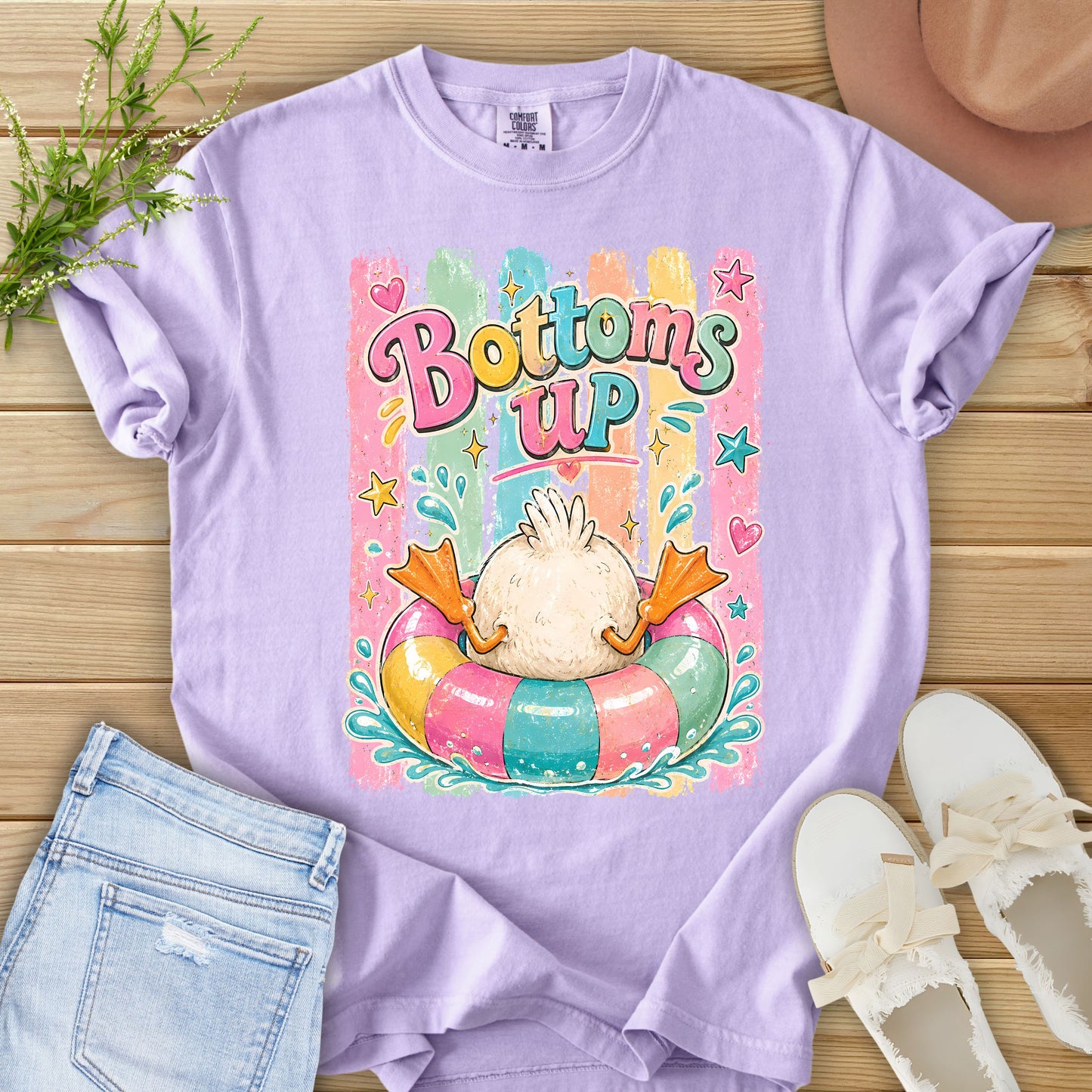 Bottoms Up Summer Tee