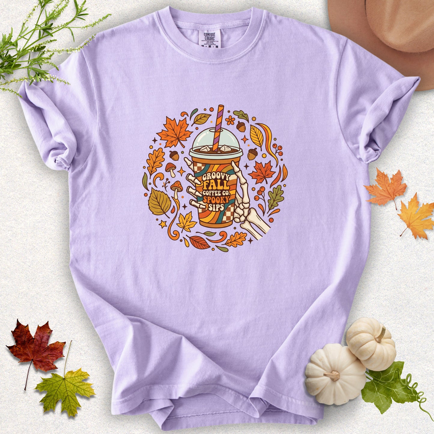 Spooky Fall Drink Tee