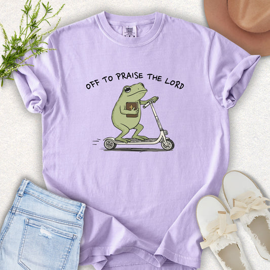 Off To Praise The Lord Tee